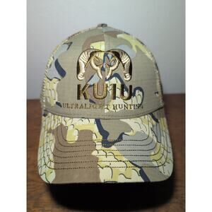 Kuiu Pro Mesh Back Cordura Valo Camo Trucker Nylon Snapback Adjustable Hat